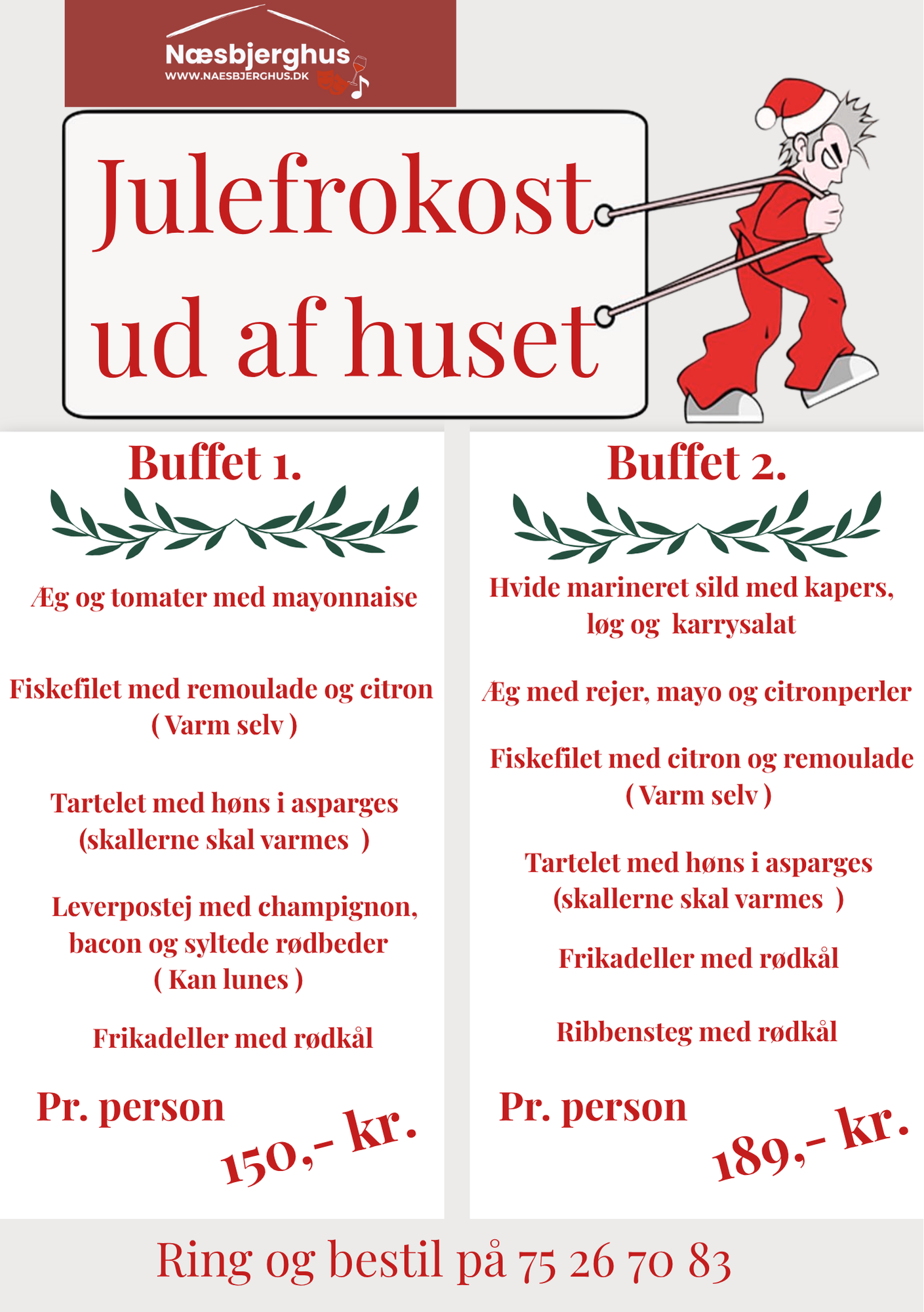 julefrokost ud af huset 2025